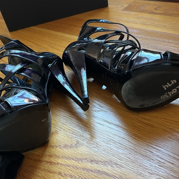 Alejandro Ingelmo black patent sandals - Picture 3 of 4